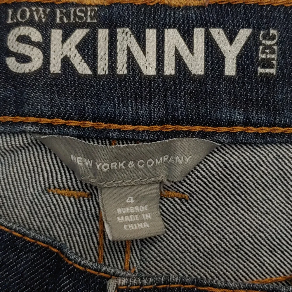 New York & Company Women's Size 4 Low Rise Skinny Jeans