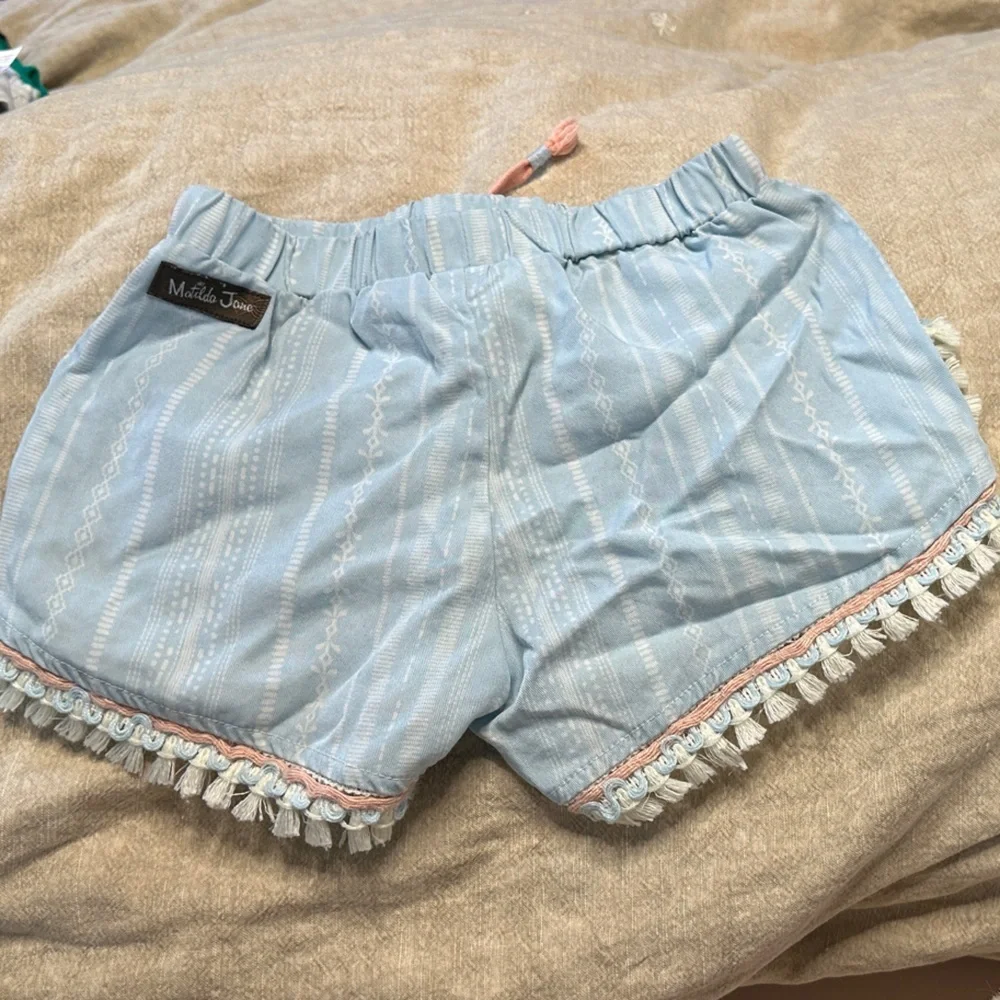 Matilda Jane Teal and Pink Floral Kids Set
