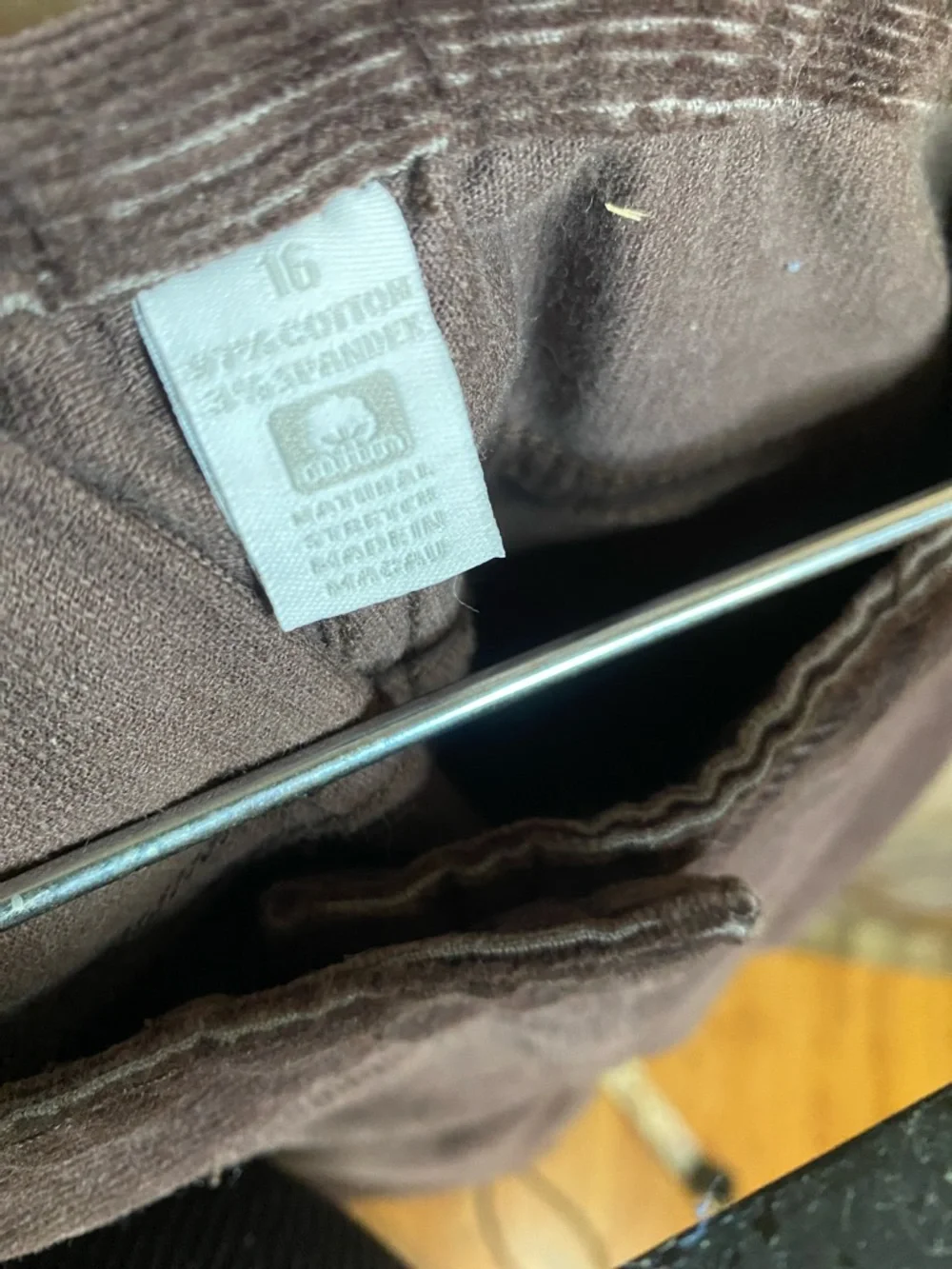 Charter Club soft corduroy