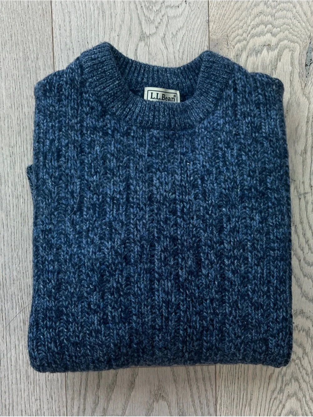 L.L. Bean soft lambswool