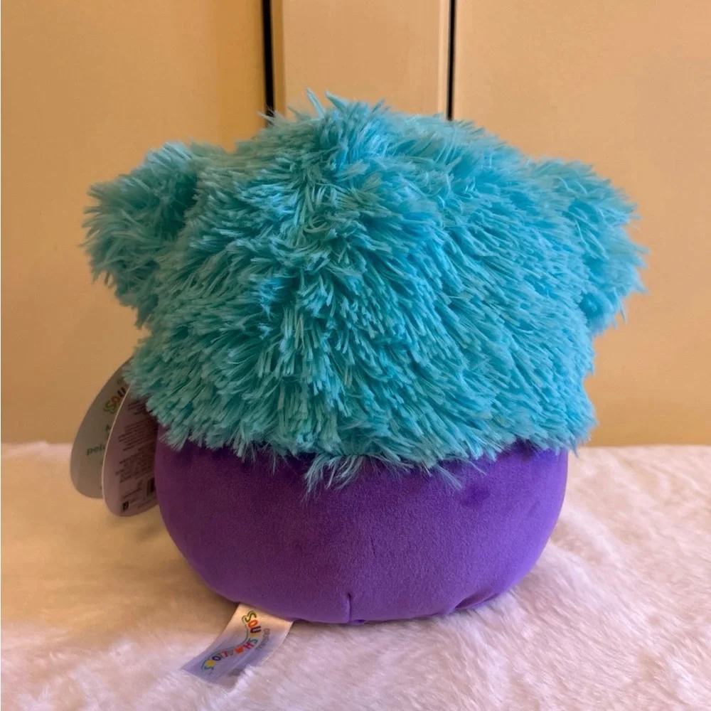 NWT 8” Buna the purple and blue Bigfoot Squishmallow