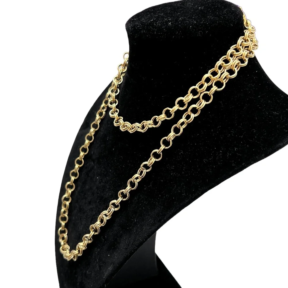 Vintage gold tone