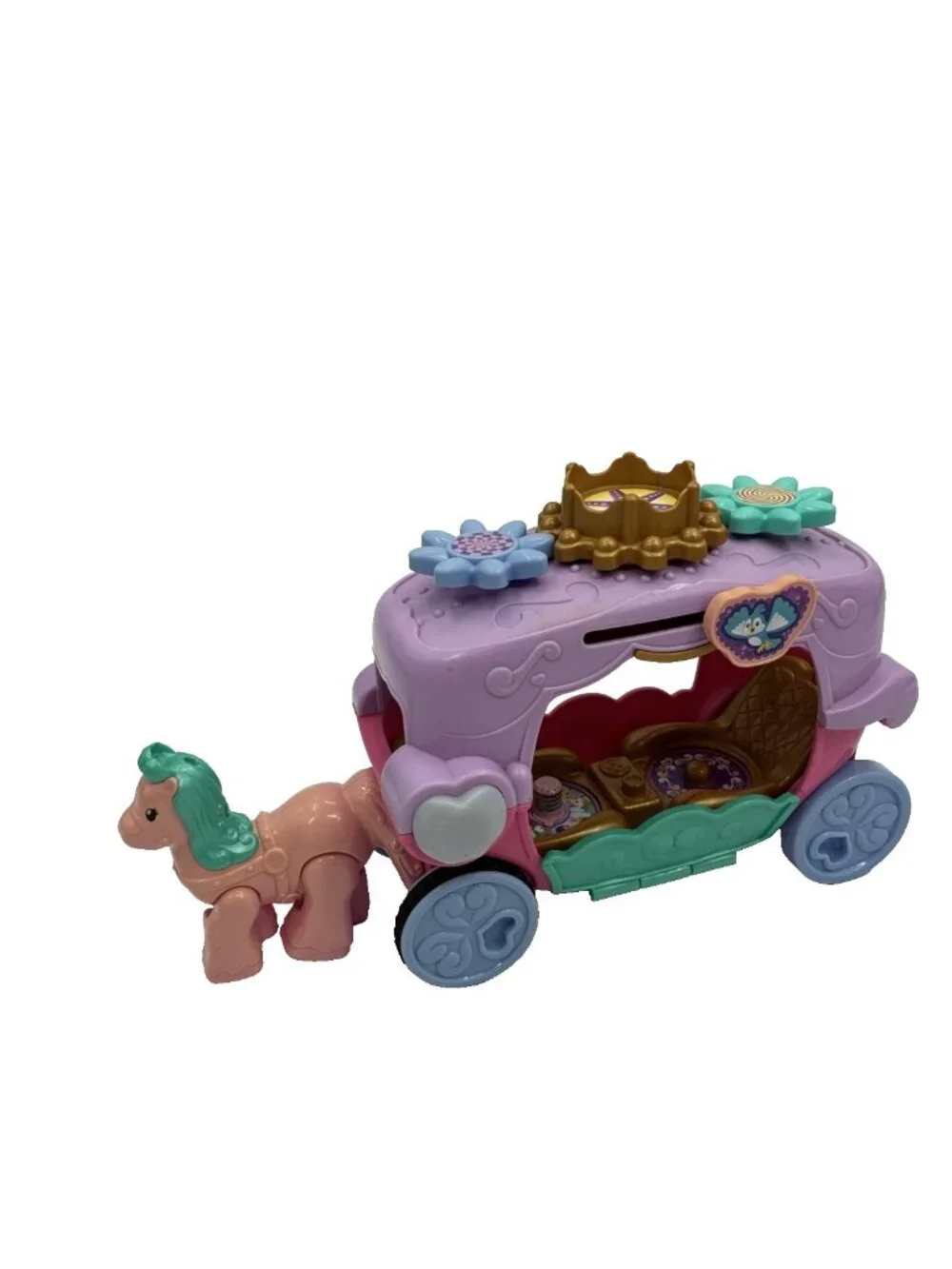 VTech Go! Go! Smart Friends Enchanted Princess Carriage Horse Toy 2016