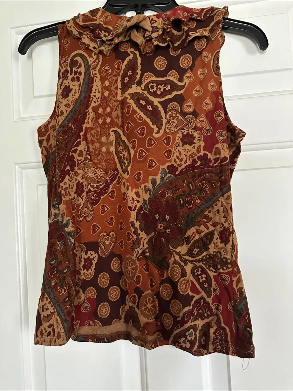 Lauren Ralph Lauren sleeveless paisley
