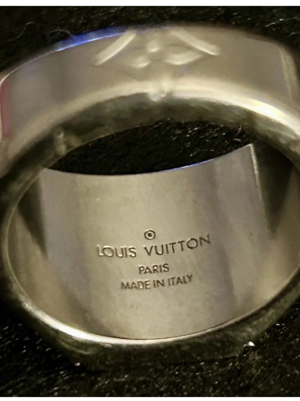 Louis Vuitton polished louis