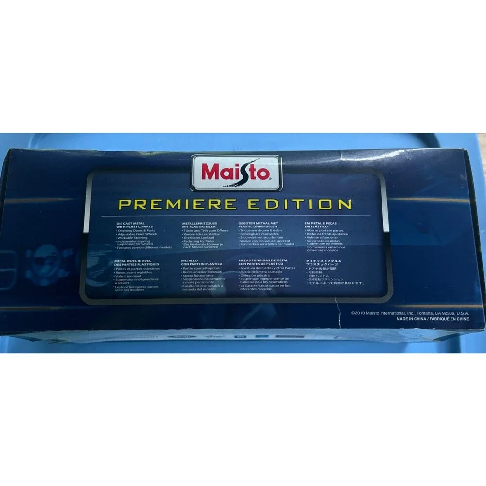 Maisto Premiere Edition 1:18 Scale Diecast Mercedes Benz SL65 AMG New In Box