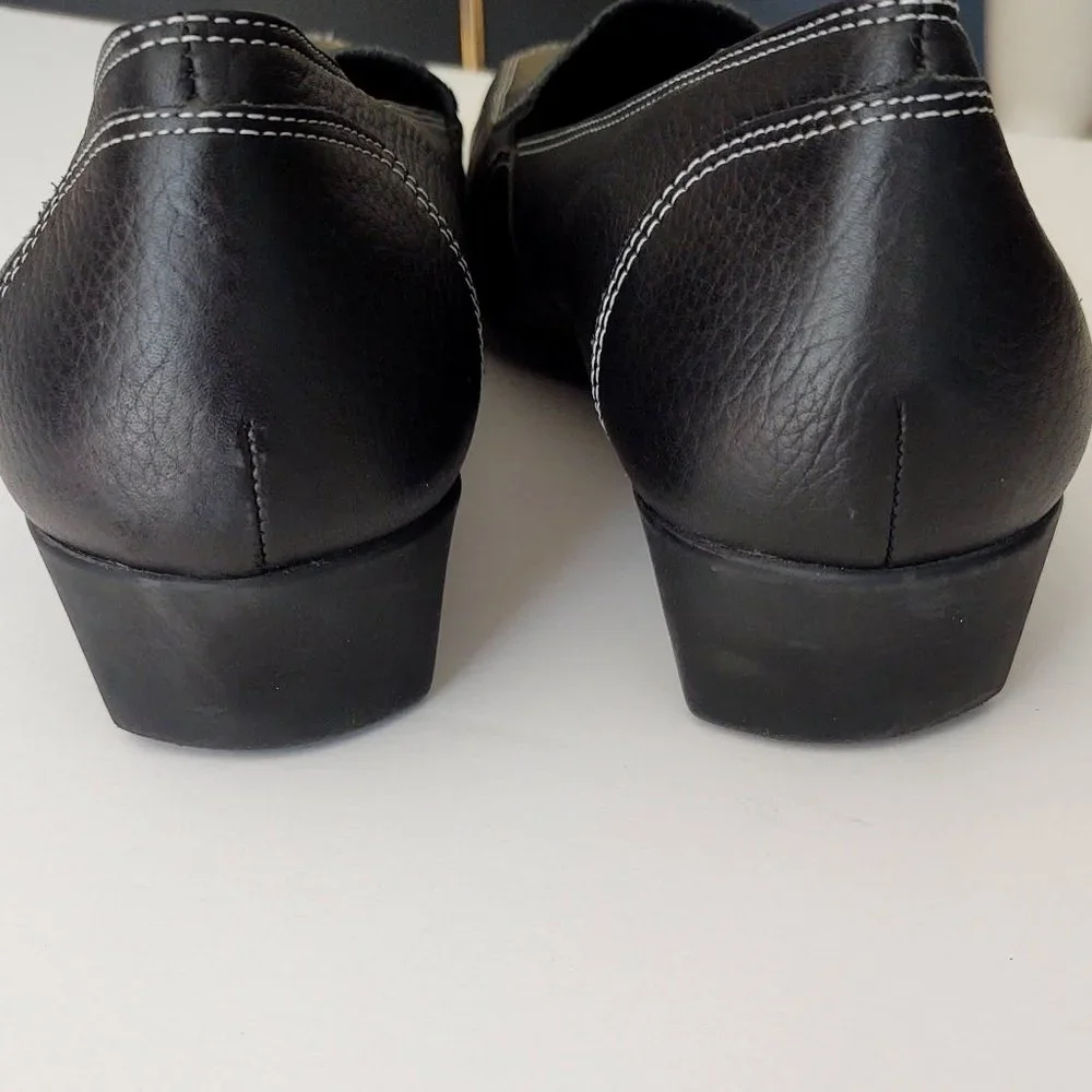elites by Walking Cradles black leather