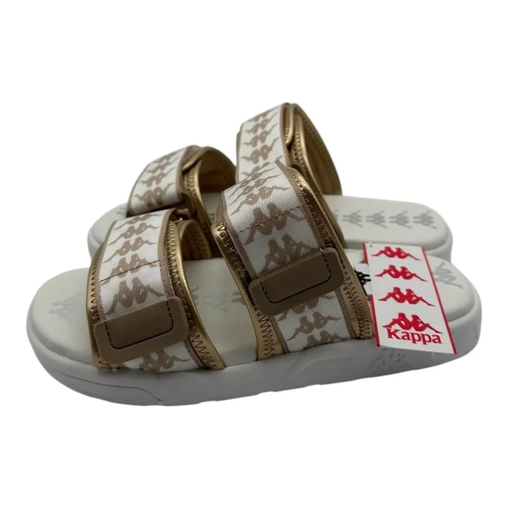Kappa a0q gold sandals