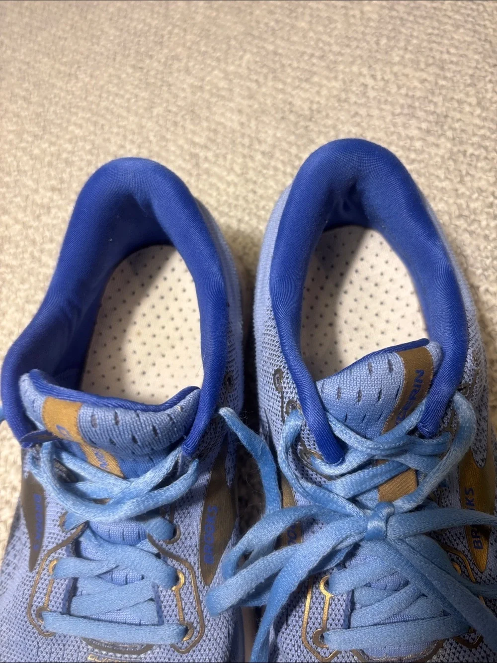 Brooks Glycerin 18, Women’s 7.5 Running Cornflower/Blue/Gold