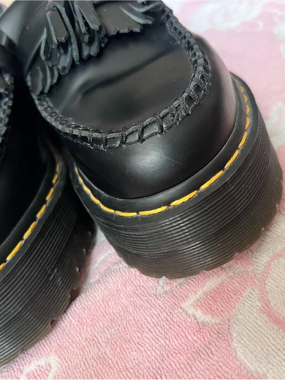 Dr. Martens Tassel Platform Loafers