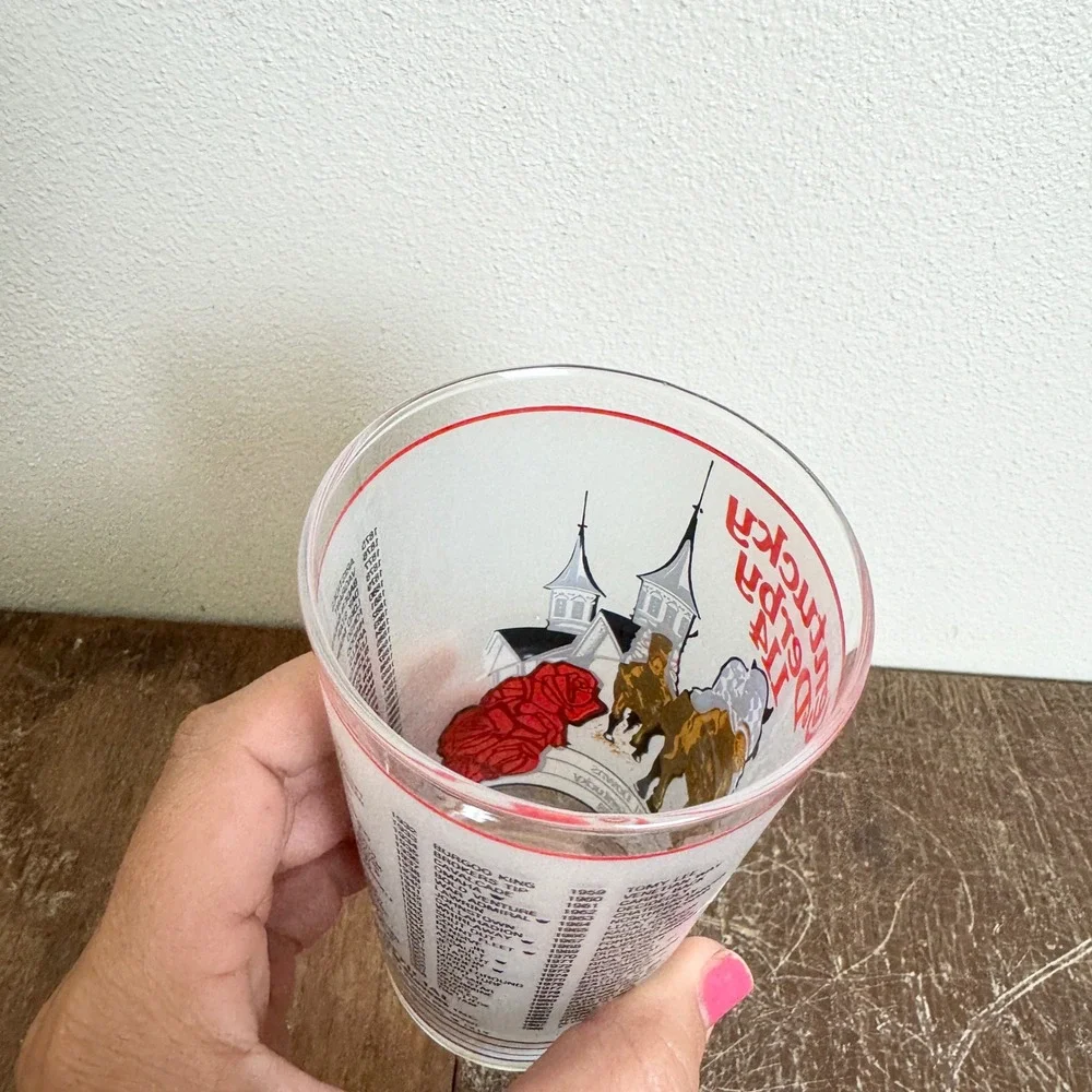 1988‎ Kentucky Derby Churchill Downs Horse Race Collectible Mint Julep Glass