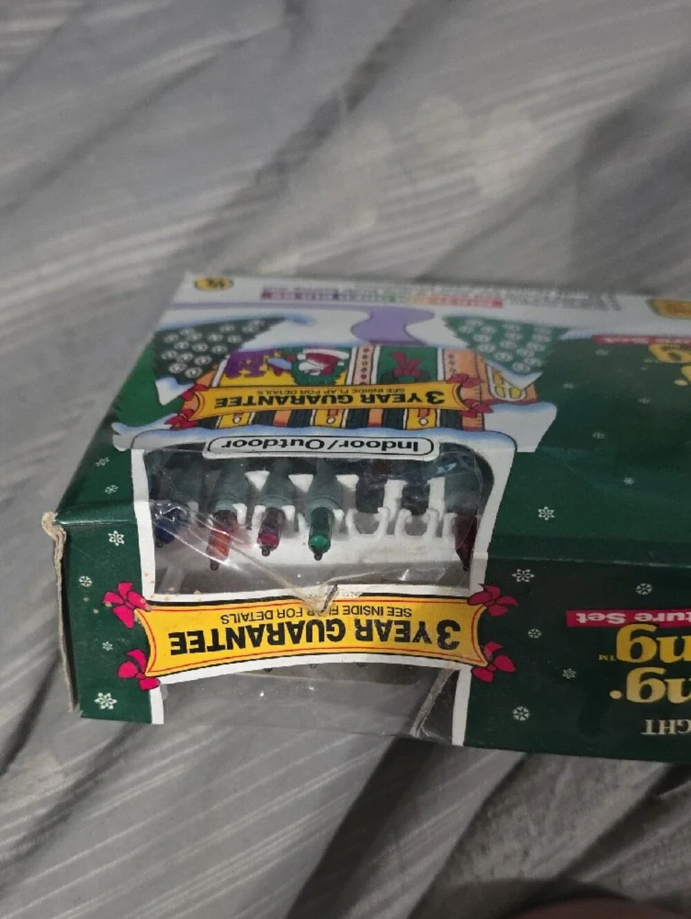 Vintage GE 70-Light String-A-Long Multi-Colored Holiday Lights  NOS Original Box