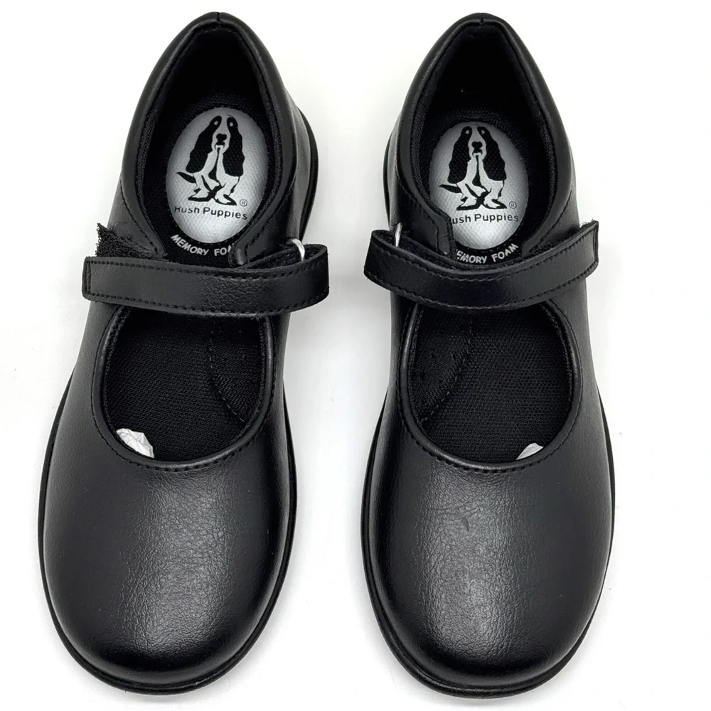 Hush Puppies Lexi Girl’s Mary Jane Shoes Black Size 11 1/2
