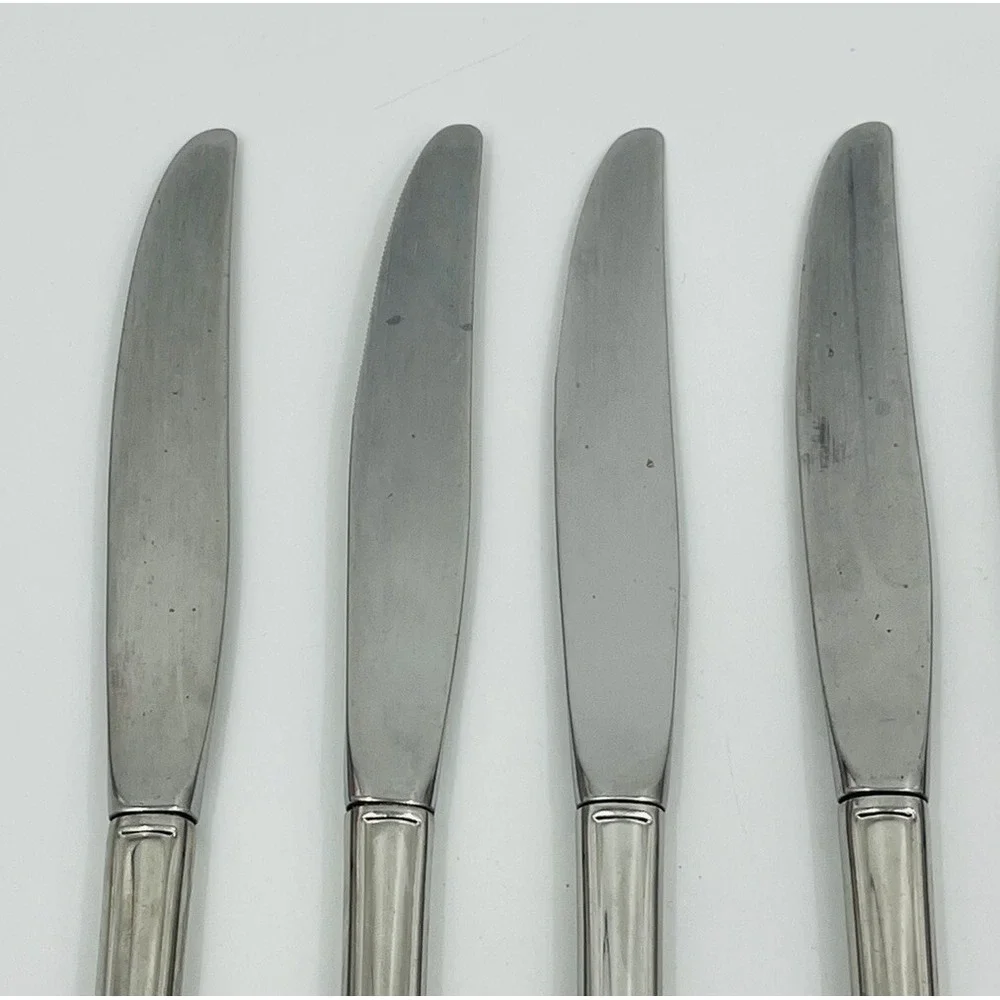 Oneida USA Bancroft Set of 7 Butter Knives Flatware Stainless Steel 9