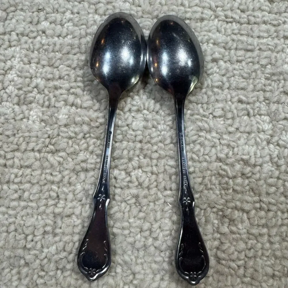 Northland Evening Star Oval Soup Place Table Spoons 7