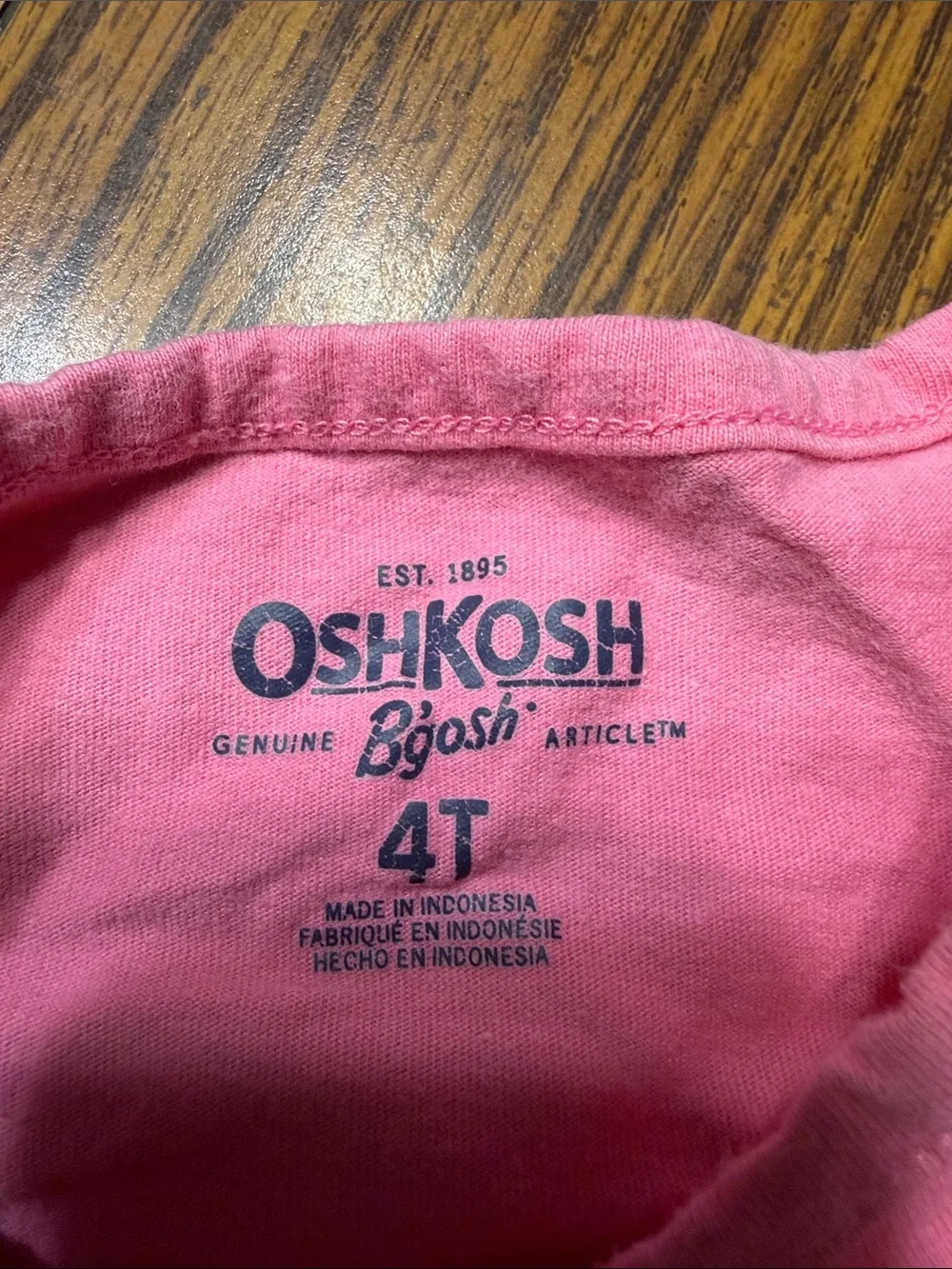 OshKosh Bgosh soft pink