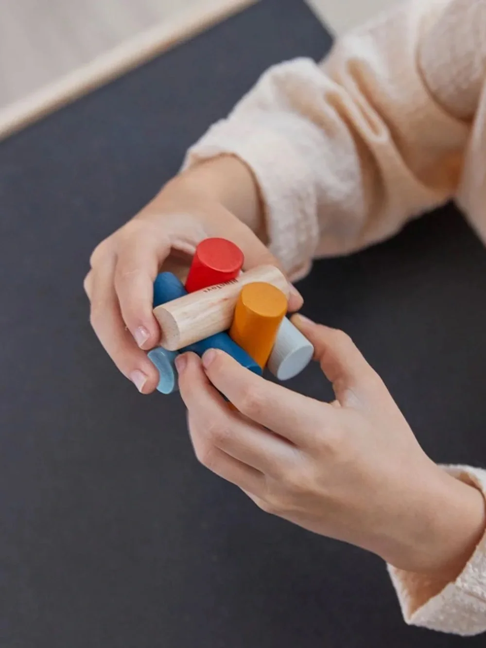 PlanToys log puzzle