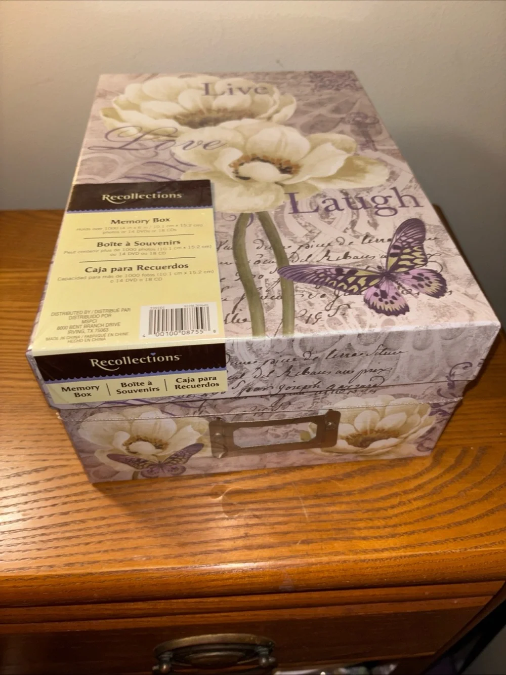 Recollections memory box