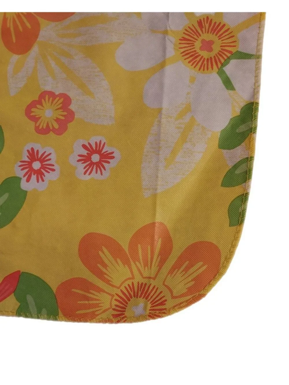 Vinyl Table Cover Vintage 1970s Picnic Flannel Backed 52