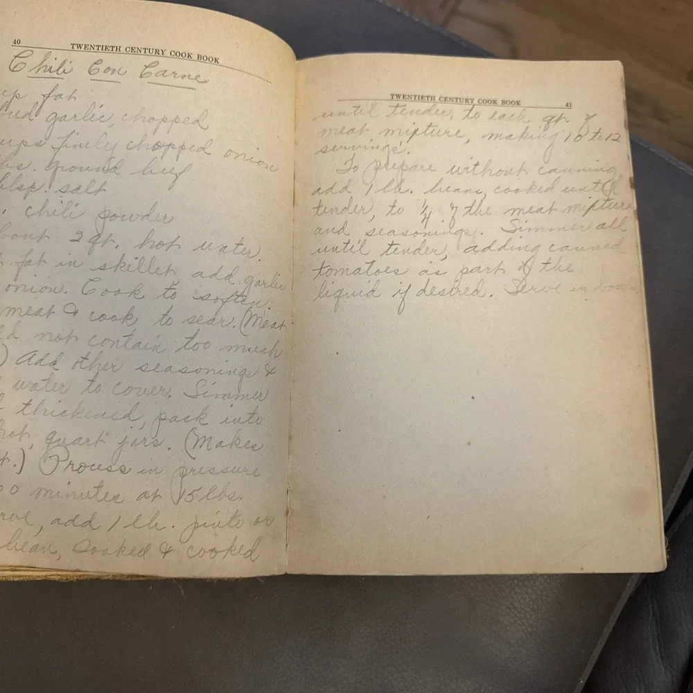 Twentieth Century Cook Book 1923 First By The Ladies Of The Presbyterian Church