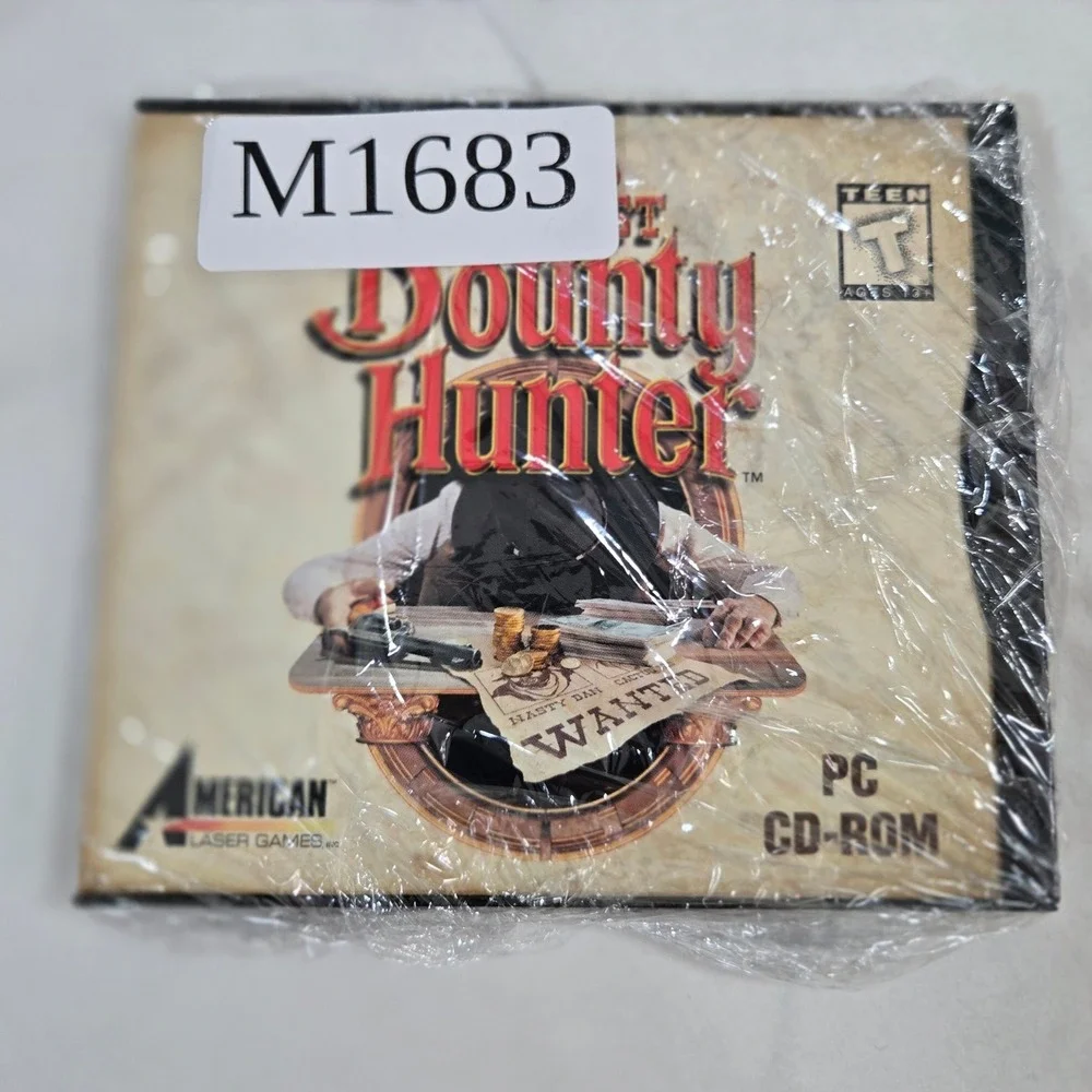 The Last Bounty Hunter PC Game 1994 American Laser Games Western Shooter Vintage