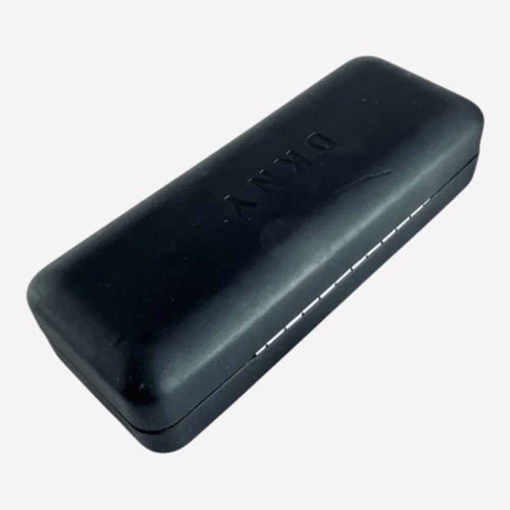 DKNY Black Hard Clamshell Eyeglasses Sunglasses Protective Case Good Plus