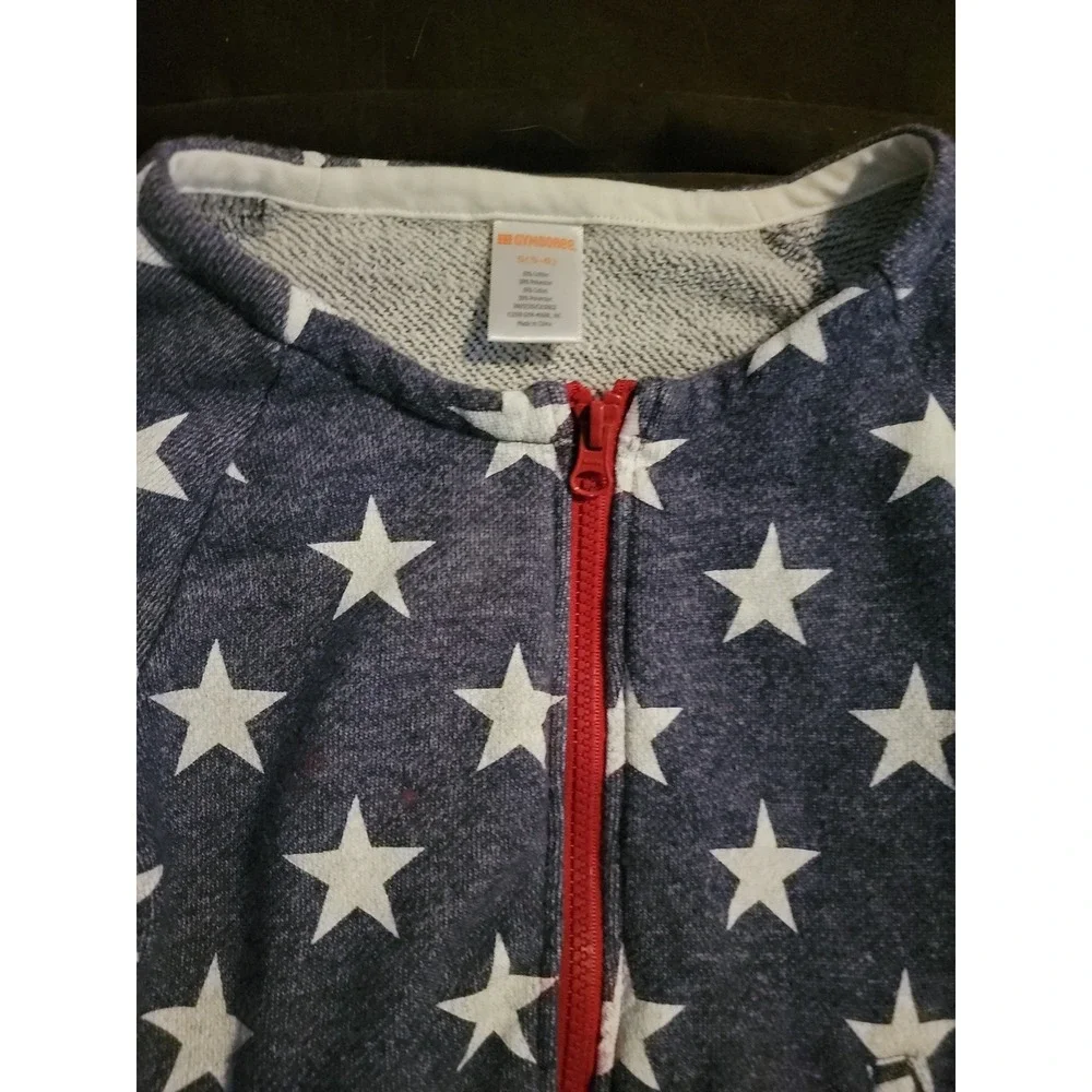 Gymboree outlet 4th of july star sweatshirt size small‎ 5 6