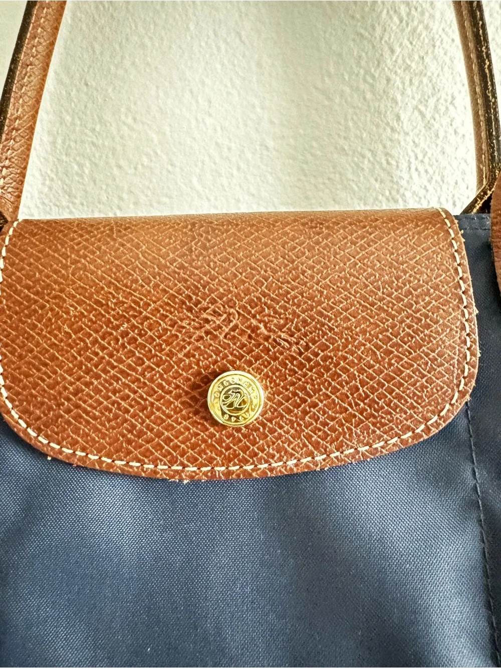 Longchamp spacious navy