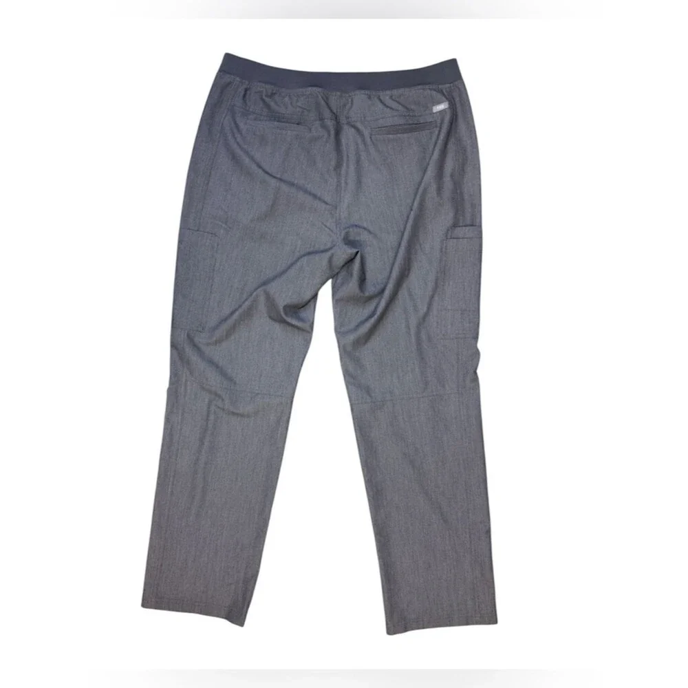 AXIN Graphite Figs Waist Pants Size XXL High Rise Straight Leg 7 Pocket Cargo