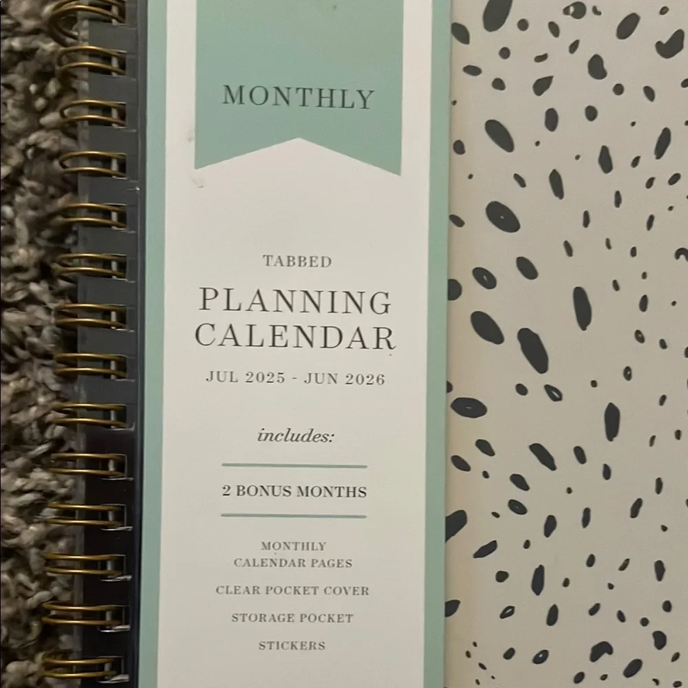 Blue Sky stylish planner