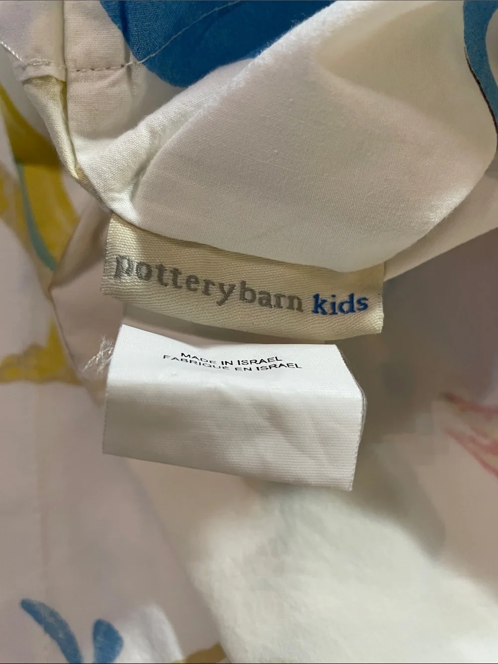 Pottery Barn Kids soft white