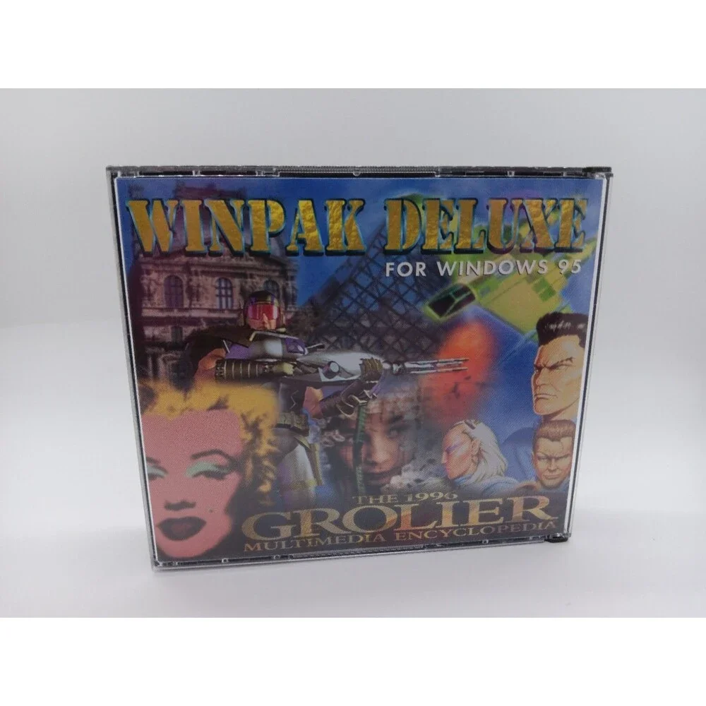 Winpak Deluxe for Windows 95  (CyClones, Renegades, Al Unser Racing) Incomplete