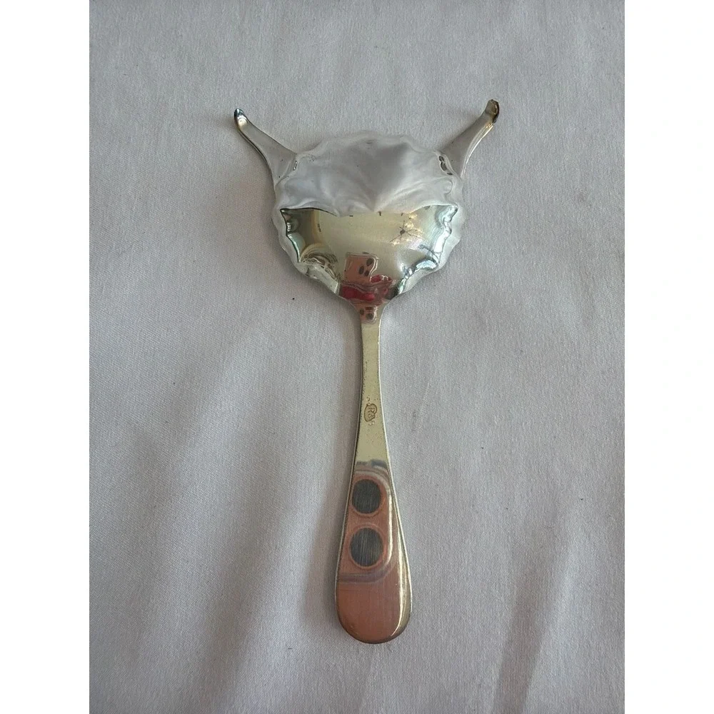 Vintage Reed & Barton Silverplate‎ Brandy Warmer Cognac Spoon