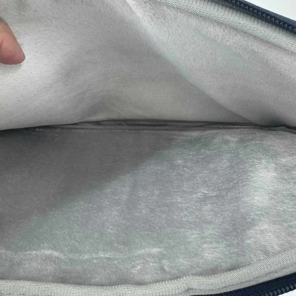 Lacdo Navy Blue Laptop Sleeve Case Padded‎ Pouch Bag for Notebook Computer
