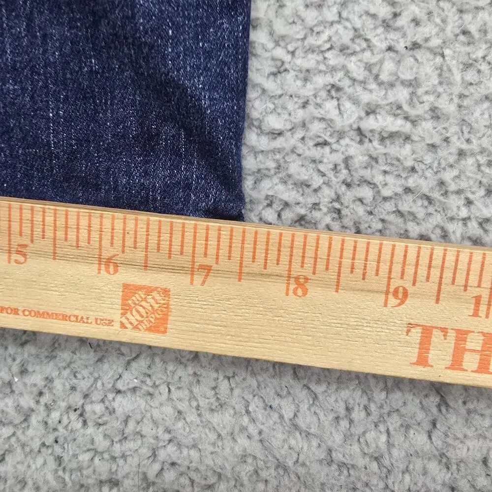 True Religion Rocco Skinny Jeans Mens 40x33 Blue Denim Classic Horseshoe EUC