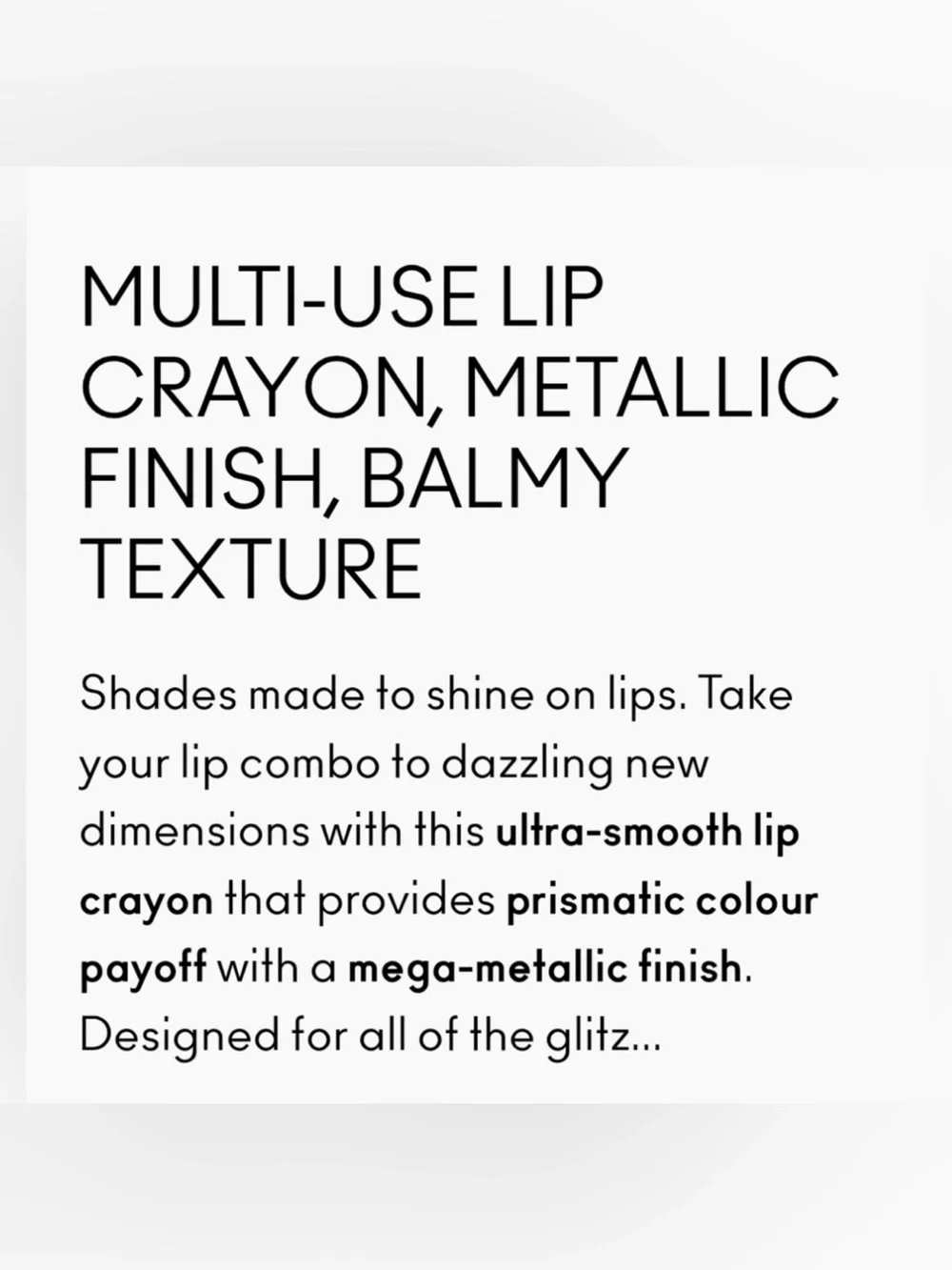MAC Cosmetics multi use