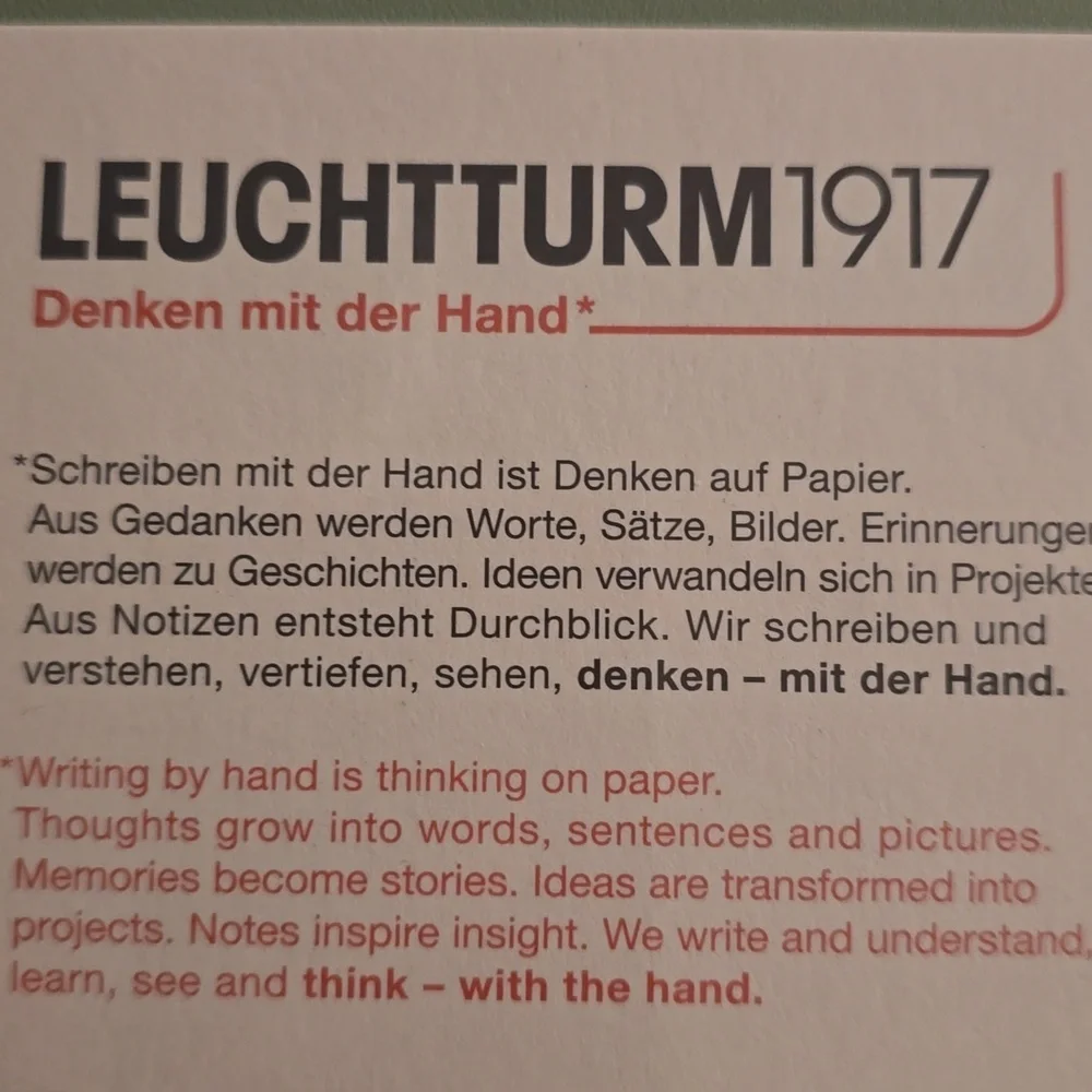 Leuchtturm1917 notebook medium
