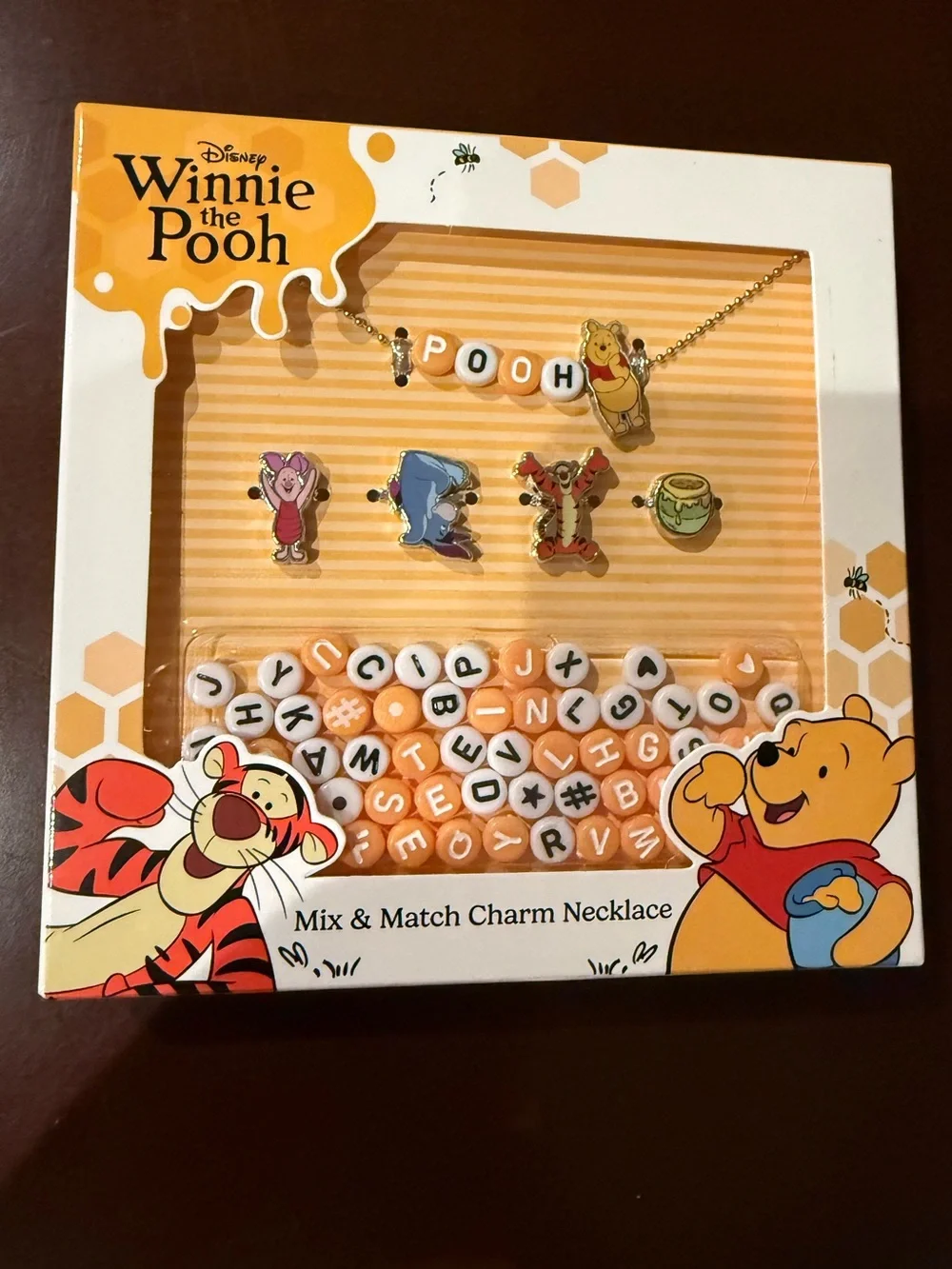 Disney Winnie the Pooh and Friends Charm Necklace Set *NEW