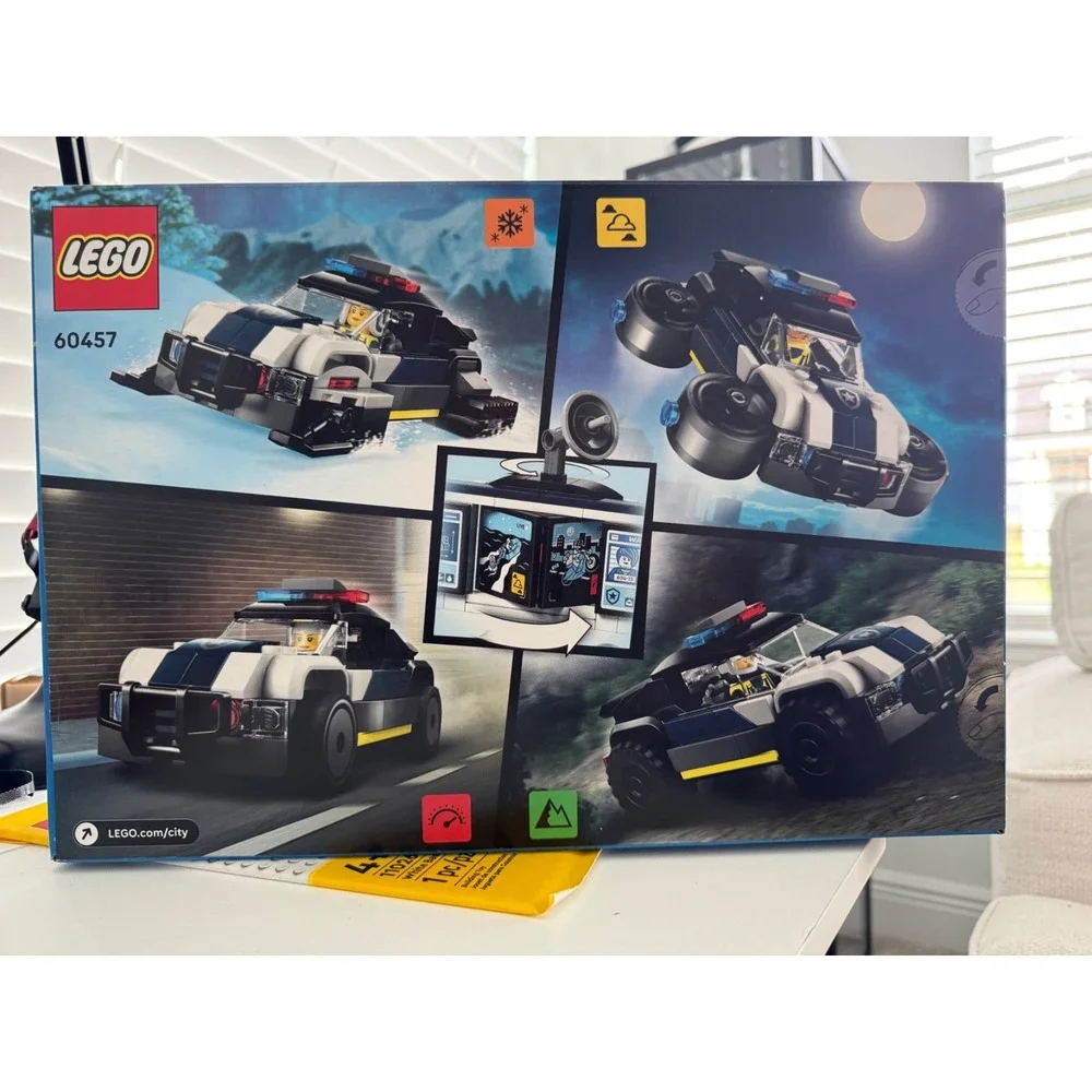 LEGO CITY/CUSTOM POLICE GARAGE/60457/489 PCS/NEW/MINT BOX/MSLC062826