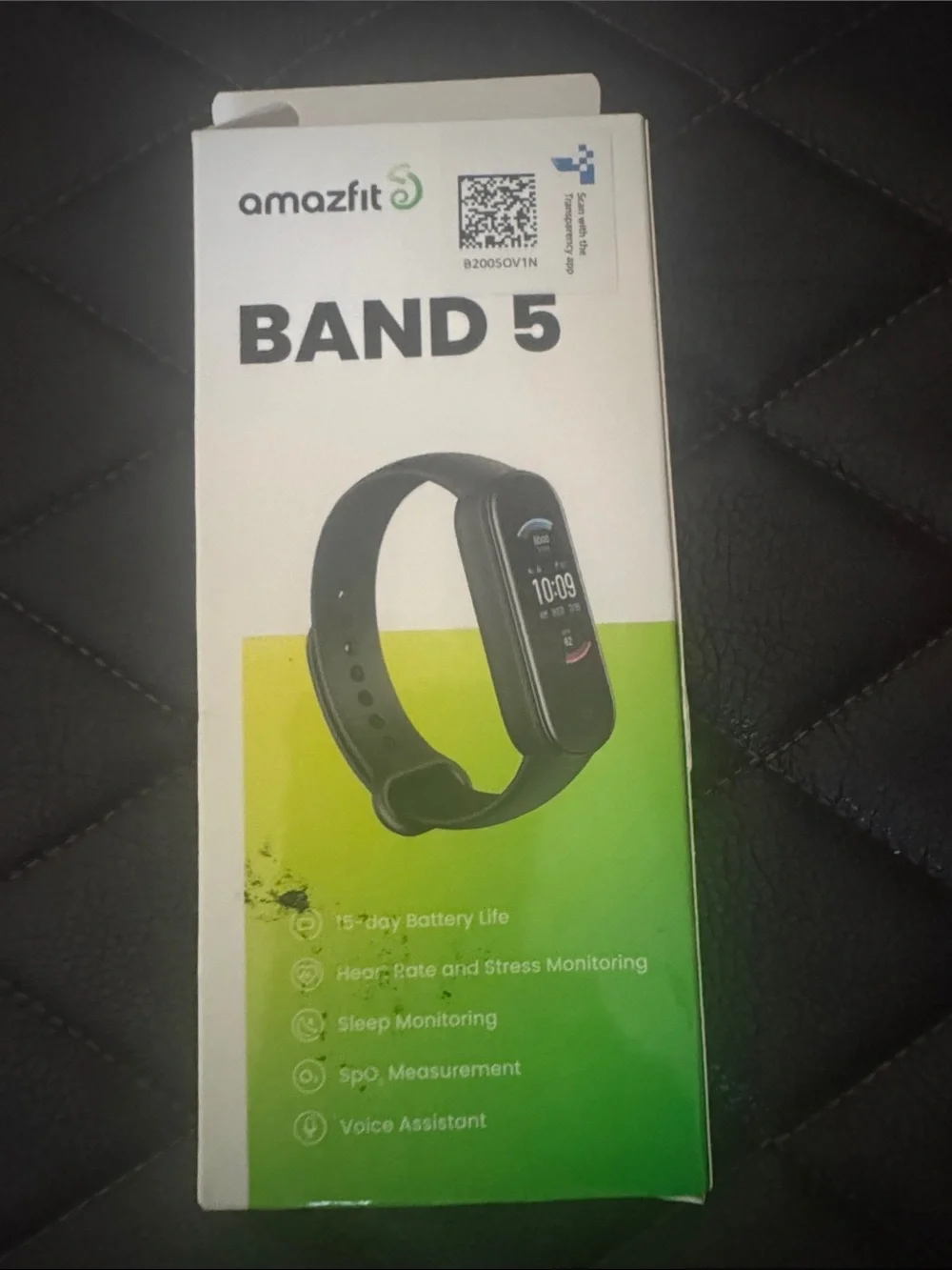Black Fitness Tracker Smart Band New open box