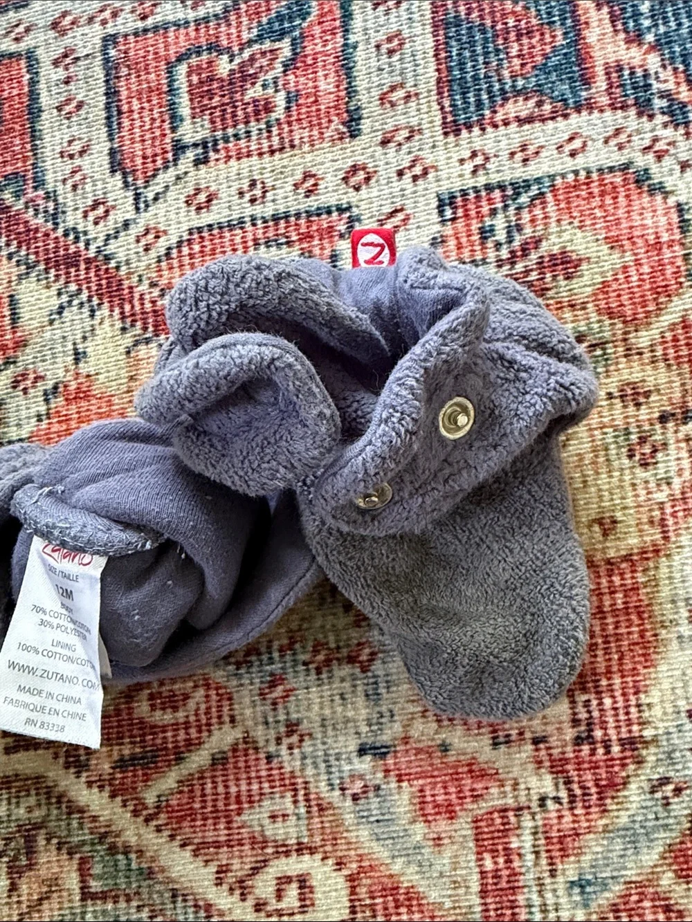 Zutano cozy plush