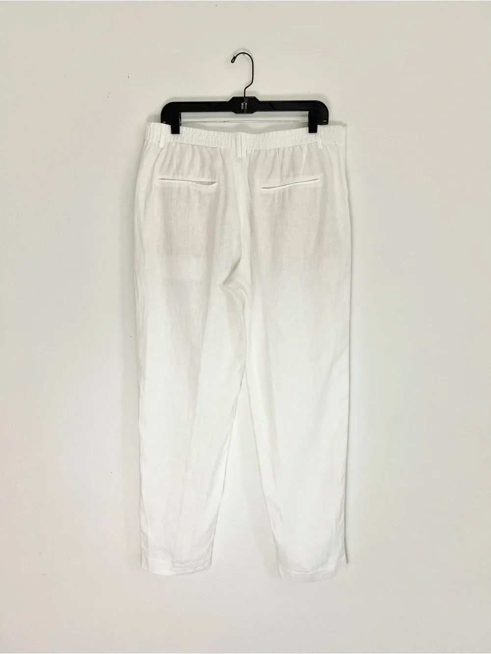 Zara white linen