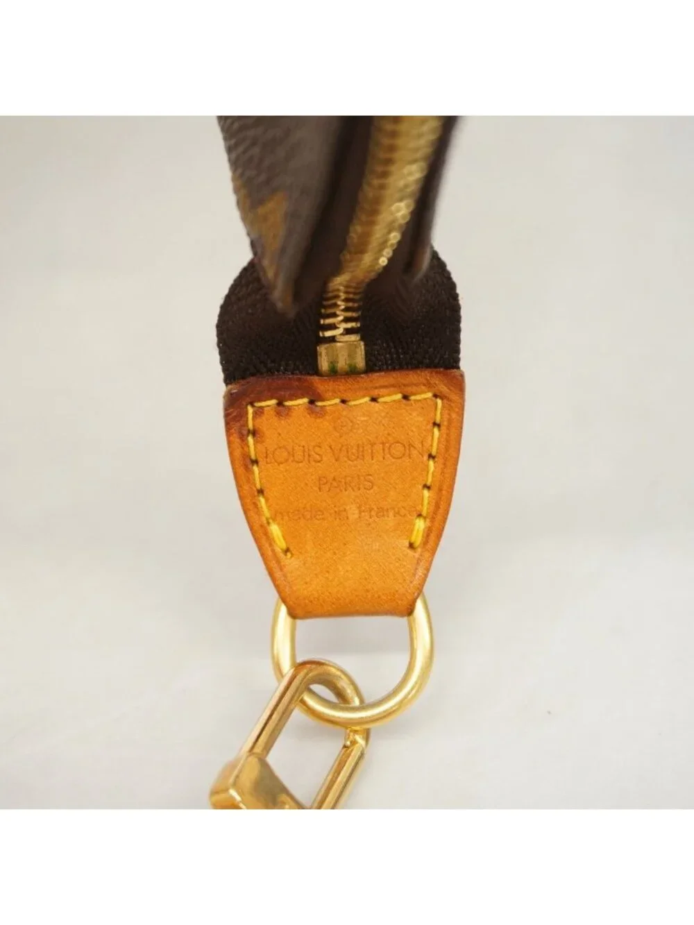 Louis Vuitton Pouch Monogram Pochette Soir Brown