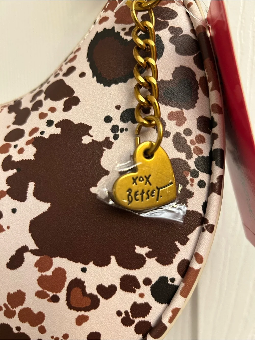 Betsey Johnson crescent shaped