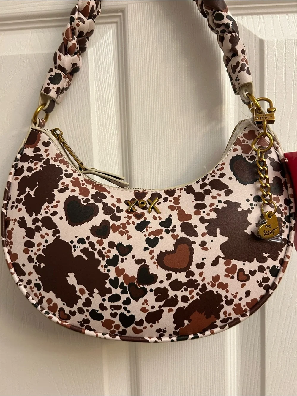 Betsey Johnson crescent shaped