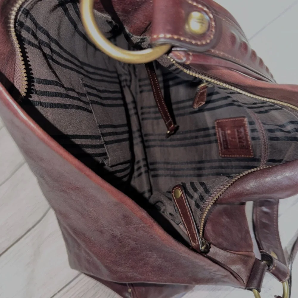 Frye brown leather