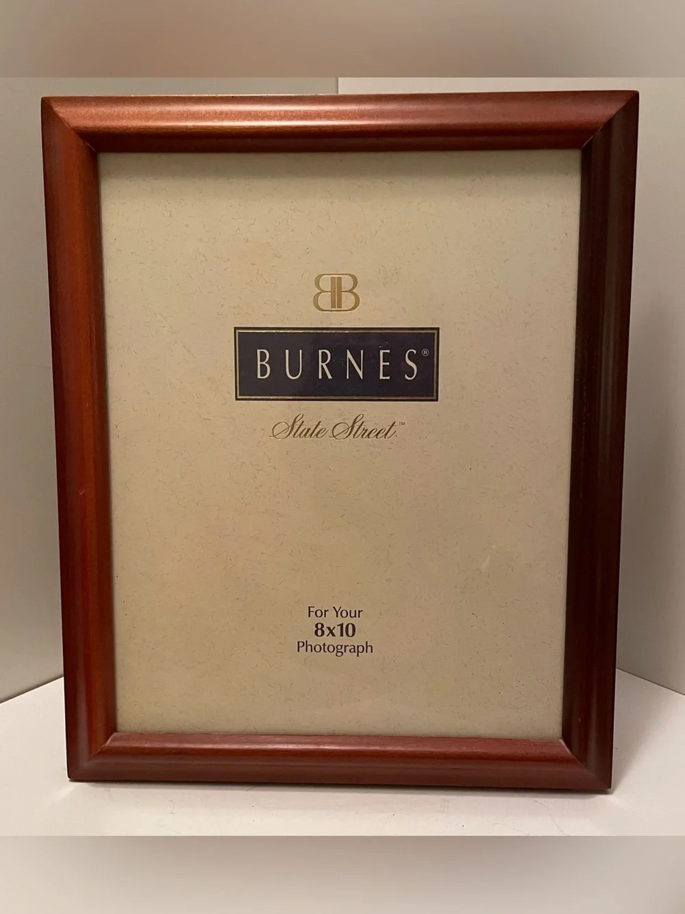 Burnes Of Boston State Street Wood Photo Frames Lot Of 2 5x7‎ And 8x10