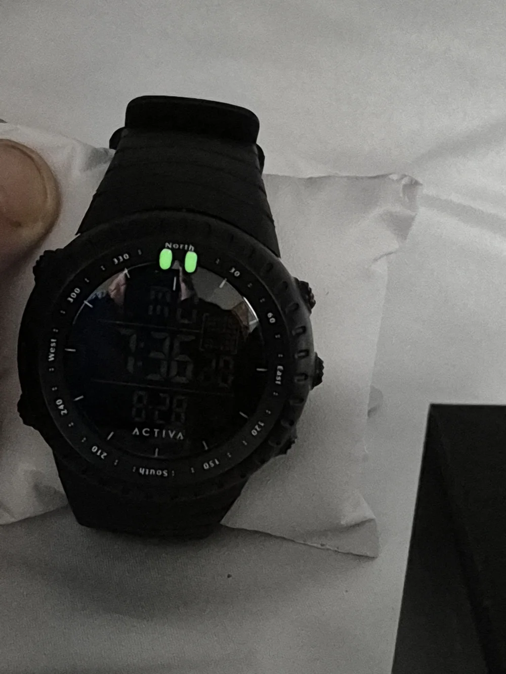 ACTIVA Black Digital Sport Watch