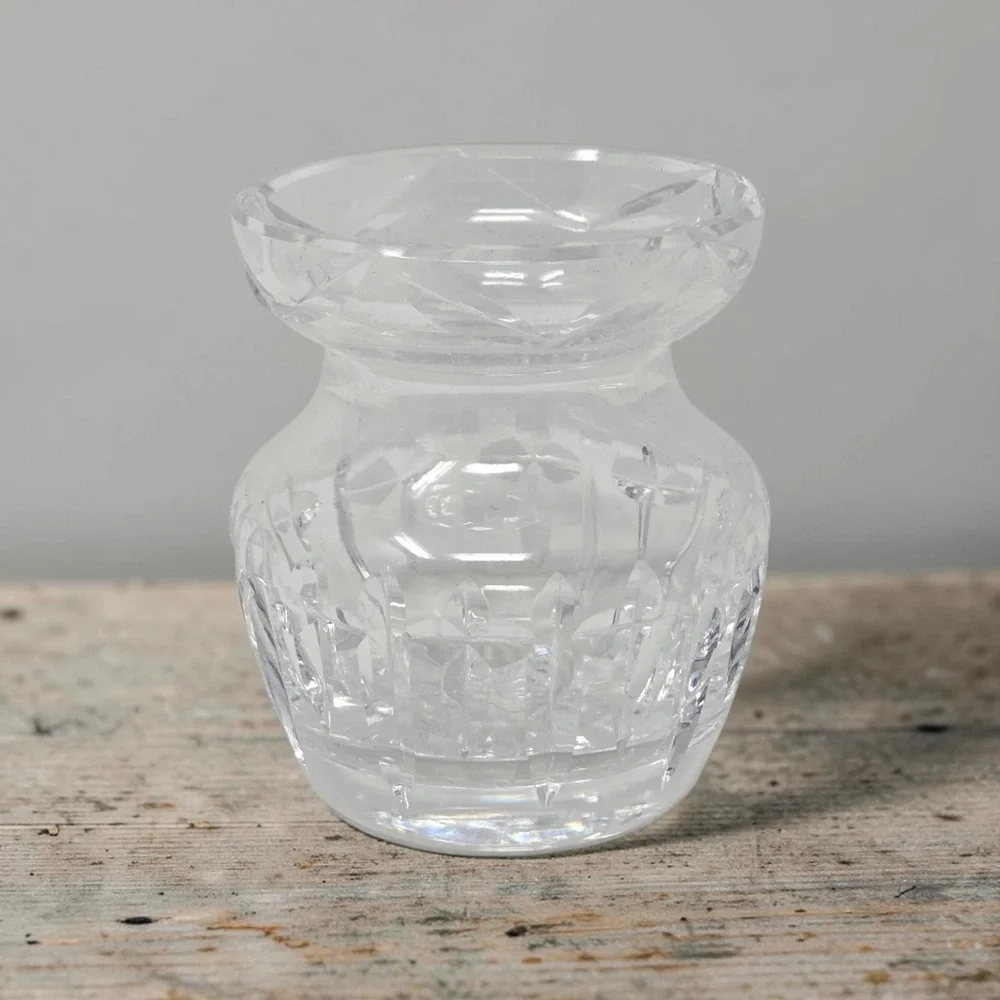 VINTAGE WATERFORD Small Bud Vase 3
