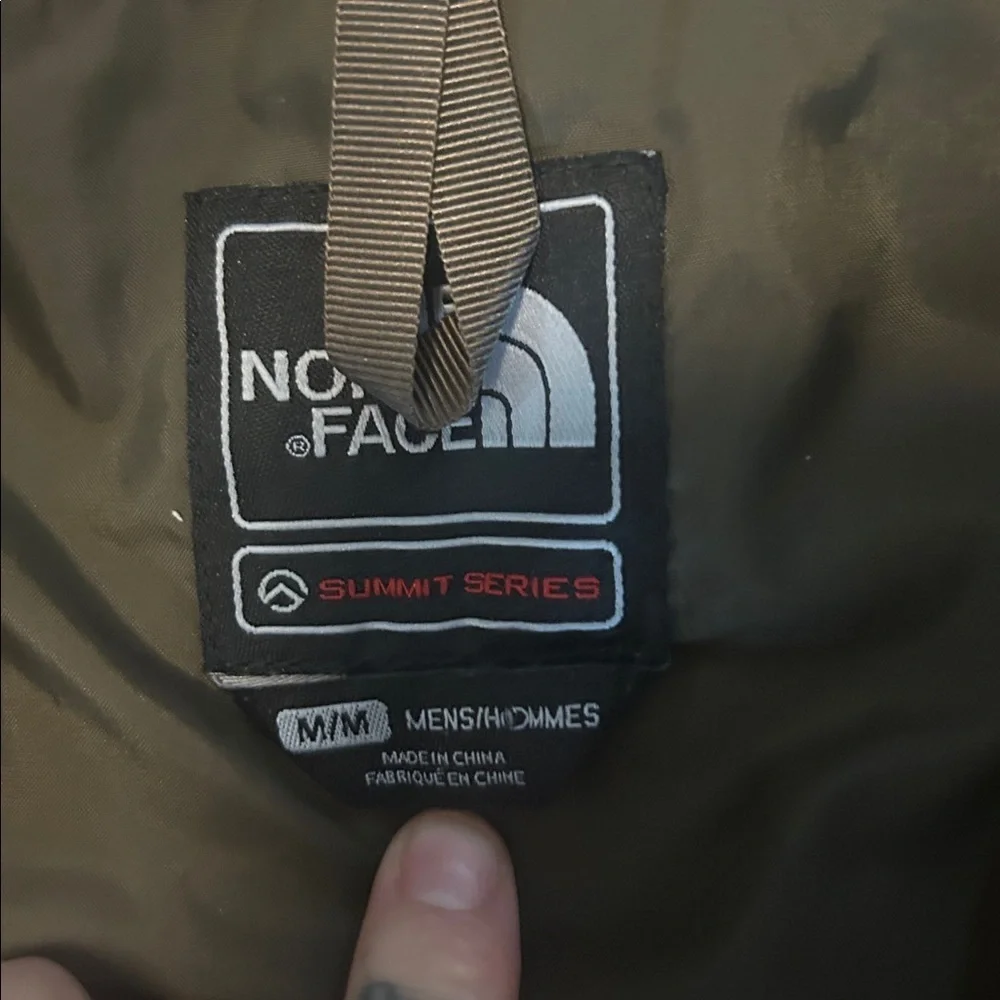 The North Face durable raincoat